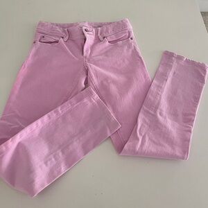Lilly Pulitzer low rise pink jeans. Size 4